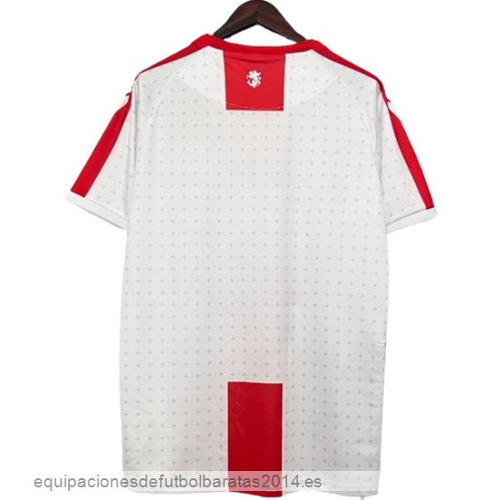 Nuevo Tailandia 1ª Camiseta Georgia 2024 Blanco Baratas